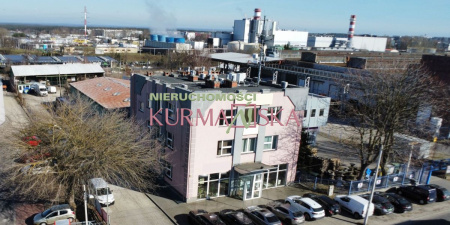 Budynek biurowo - usługowy oraz hala magazynowa